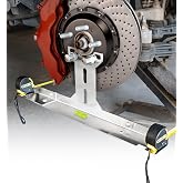 Toplamper Wheel Alignment Tool for DIY Toe Adjustment, Stainless Steel Toe Alignment Plates Allow Quickly Operation, Easy Way to Check Toe in/Out, Fits Most Cars &amp; Trucks(Patent Design)