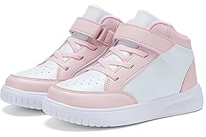 YEESANFUL Girls Shoes Boys High Top Sneakers Lightweight Casual Unisex Outdoor Running Shoes