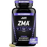 ZMA JYM Zinc &amp; Magnesium Supplement, Vitamin B6 &amp; BioPerine - 90 Veg Caps | Vitamin B6 Complex, Sleep &amp; Muscle Recovery, BioPerine Enhanced Absorption, Vegetarian Capsule Formula