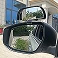 Berfi Life Blind Spot Mirror for Car, Rectangle Rear View HD Glass Wide Angle Mirror, Auto Blind Spot Mirror for Car Truck SUV RV