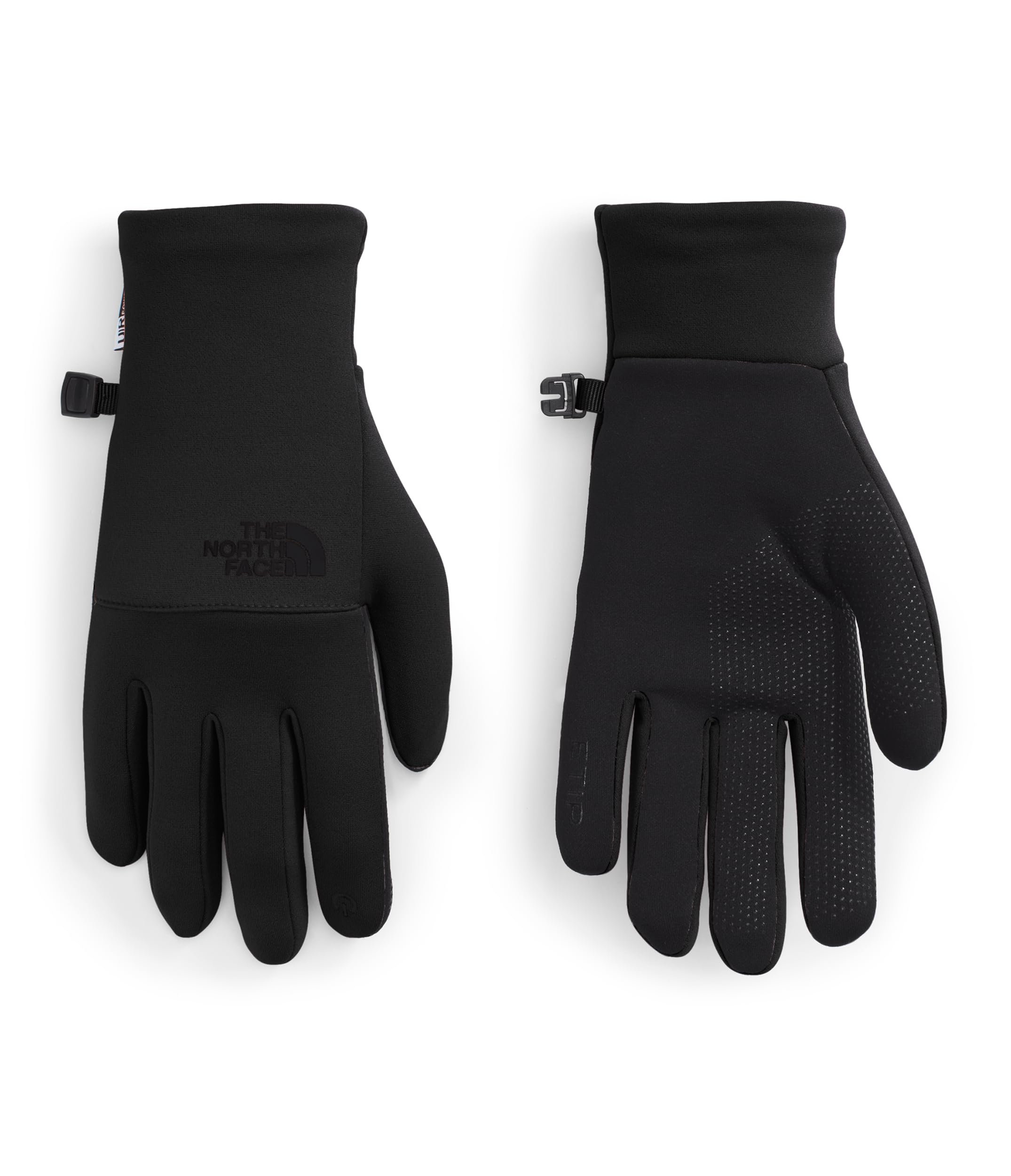 The North Face Women's Etip Recycled Glove - Touchscreen Compatible Winter Running Gloves with Silicone Grippers, TNF Black, Small Image