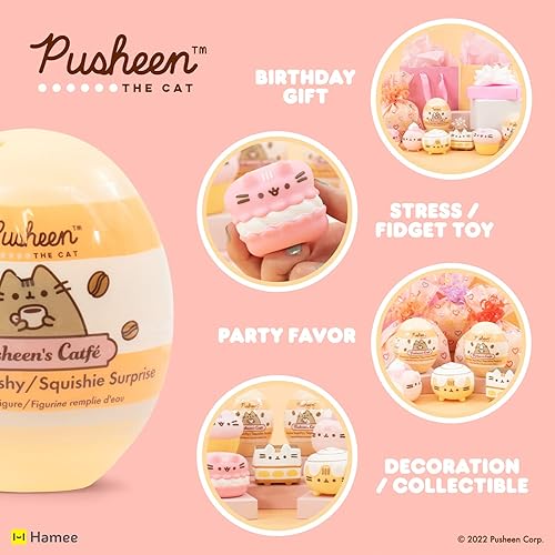 Hamee Pusheen the Cat Cute Water Filled Surprise Capsule Squishy