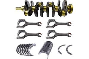 SUSUCAR Engine 2.4 Crankshaft Connecting Rod Bearings Kit for Hyundai Santa Fe Sonata Kia Optima Sorento Sportage 2.4L 23111-2G200 23111-2G230