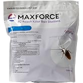 Maxforce FC Roach Bait Stations 72 Count | No-Mess Fipronil 0.05% | Indoor Cockroach Bait | for German and Brown-Banded Roaches Commonly Found in Kitchens, Apartments, and Living Spaces
