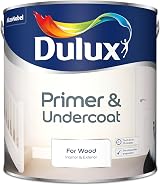 Dulux Primer & Undercoat Paint for Wood 2.5L White, Interior Exterior view 2