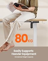 ErGear Electric Standing Desk 140x70cm 4 Memory Panel Sit Stand Home Office view 5