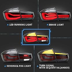 VLAND Led Tail Lights Compatible with BMW 3-Series