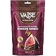 Chocolate Covered Fig, Milk Chocolate Covered Freeze Dried Fig, 2.8 oz Chocolate Covered Fruit, Chocolate Dipped Fig (Mini, Fig)