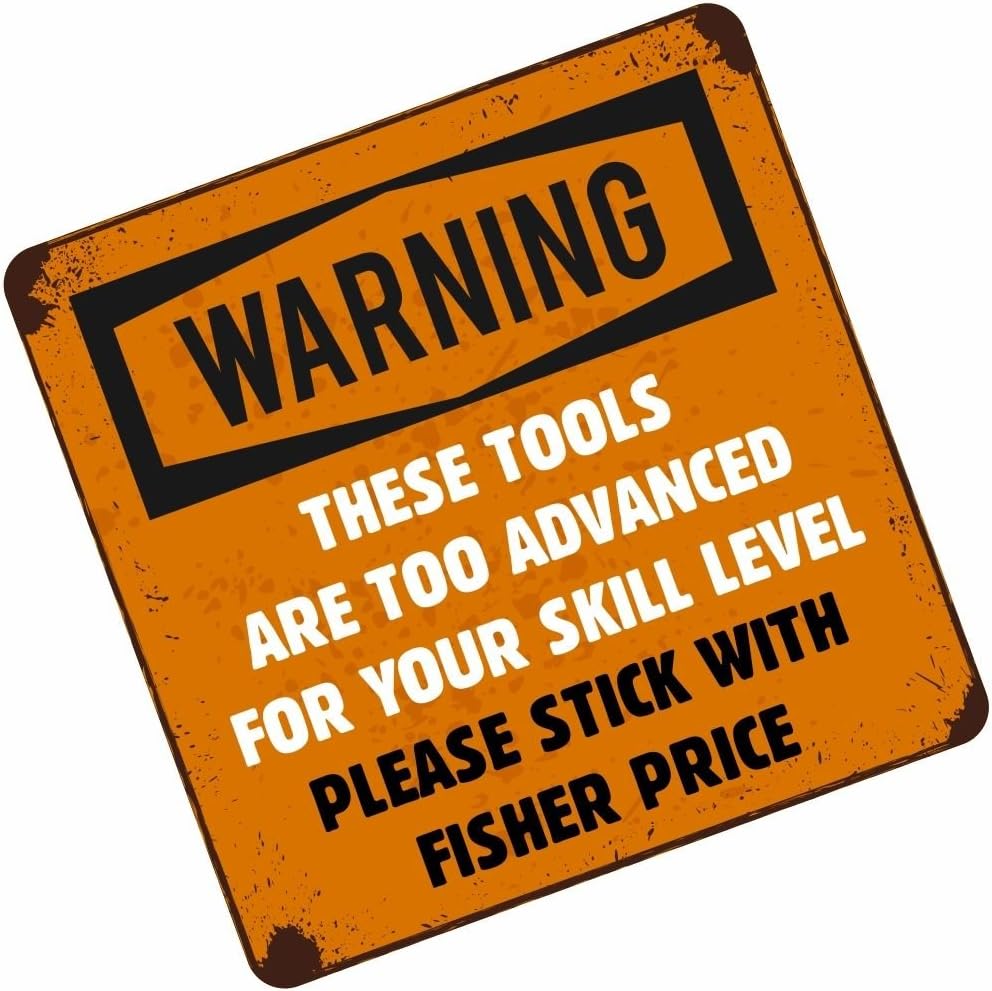 FUNNY TOOLBOX TOOL CHEST BOX Sticker Decal Spanner Wrench