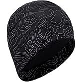 Winter Thermal Beanie Cap - Windproof Skull Warm Headwear Hat for Outdoor Activities or Wear Under Helmet