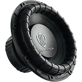 MOBIATOR-12 Inch Car Subwoofer 1600W Max 400W RMS Dual Magnets (108Oz), 2 Inch 4 Layer Voice Coil, 4Ohm Easy to Install, Black-S224 (MB-S224)