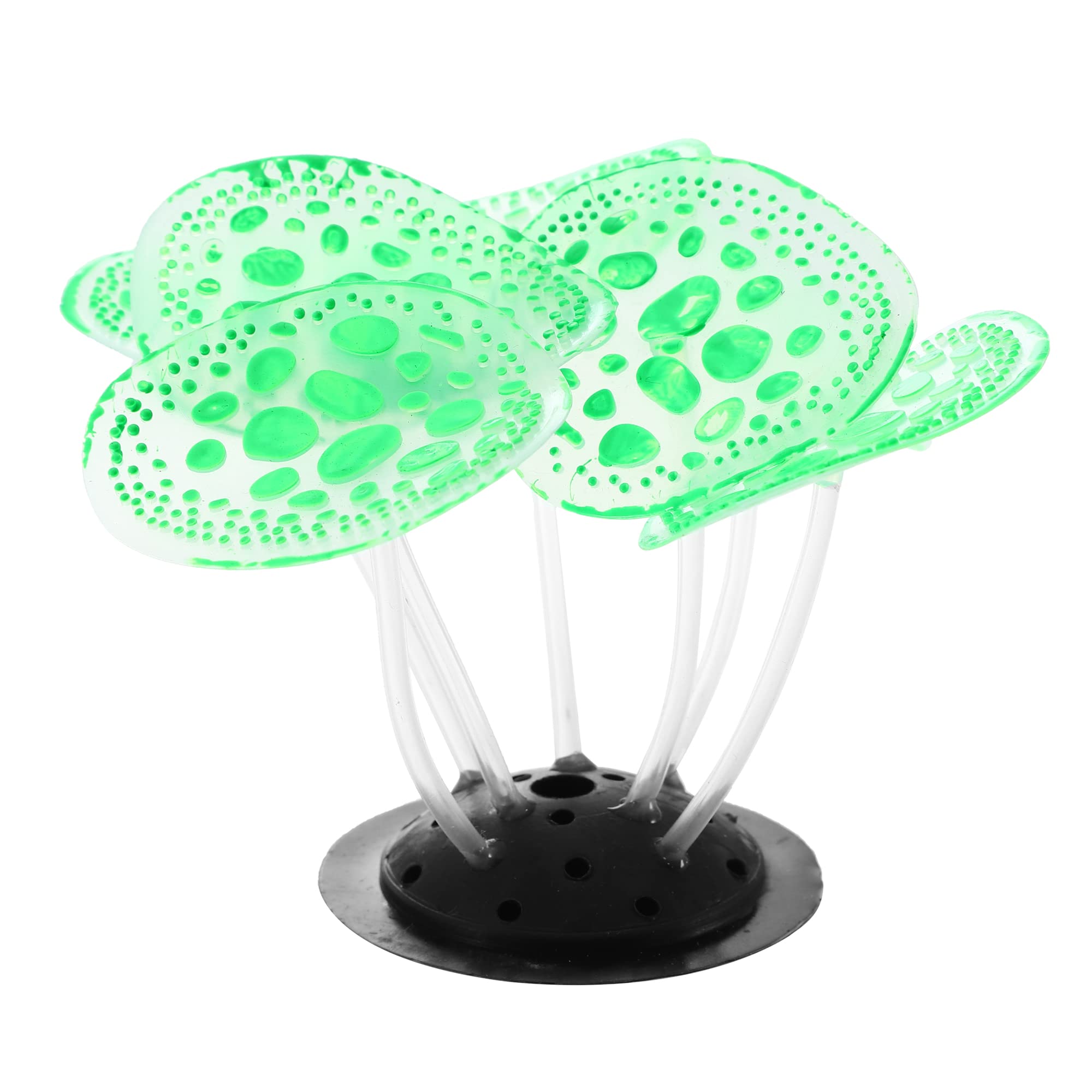 VOCOSTE Aquarium Simulation Coral, Silicone 2.36"x3.15" Green