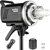 Godox MS300 MS 300 Studio Flash Strobe, 300W Monolight with Bowens Mount, 2.4G Wireless X System,LED Modeling Lamp, 0.1-1.3s 