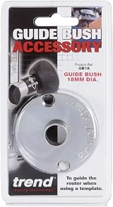 Trend GB18 18mm Steel Guide Bush for Euro Style Templates Router GB18 view 3