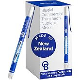 Bluelab TRUNCOMV2 Commercial Truncheon Nutrient Meter with Increased Measurement Range, Digital Conductivity (TDS, EC, ppm 500, ppm 700, CF) Tester in Water, Tool for Hydroponic System and Plant Grow
