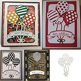 Bluelans Cutting Dies Cartoon Balloon Metal Embossing Stencil Mould Template for DIY Scrapbook Album Paper Card Making Art Craft Decor