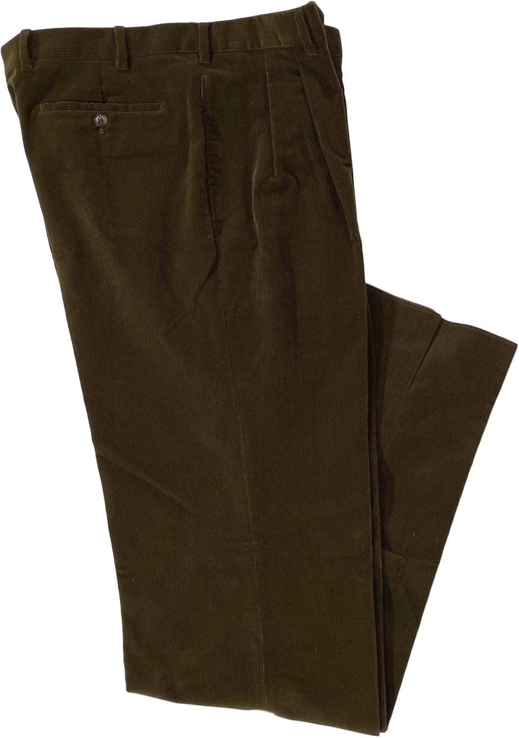 pleated corduroy trousers