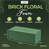 Caliko Floral Foam Blocks Pack 4 23x11x7cm Wet Brick for Arrangements view 2