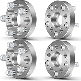 ECCPP 4PCS 5 Lug 1" Hubcentric Wheel Adapters change bolt pattern from 5x100mm to 5x114.3mm 56.1mm fit for 1990-2014 for Subaru Legacy| 2000-2014 for Subaru Outback