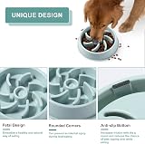 Vinabo Slow Feeder Dog Bowl Anti Choke Anti Bloat Small Medium Large Pets view 3