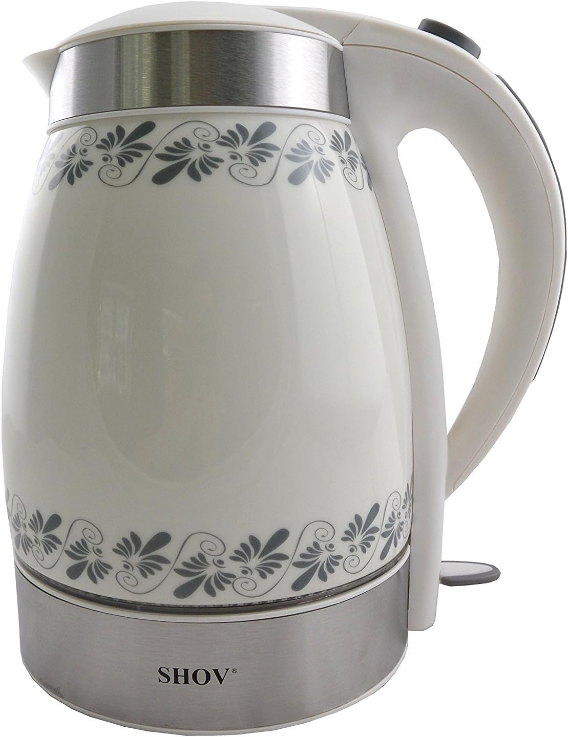 Ceramic Designer Water Kettle With LED Lighting