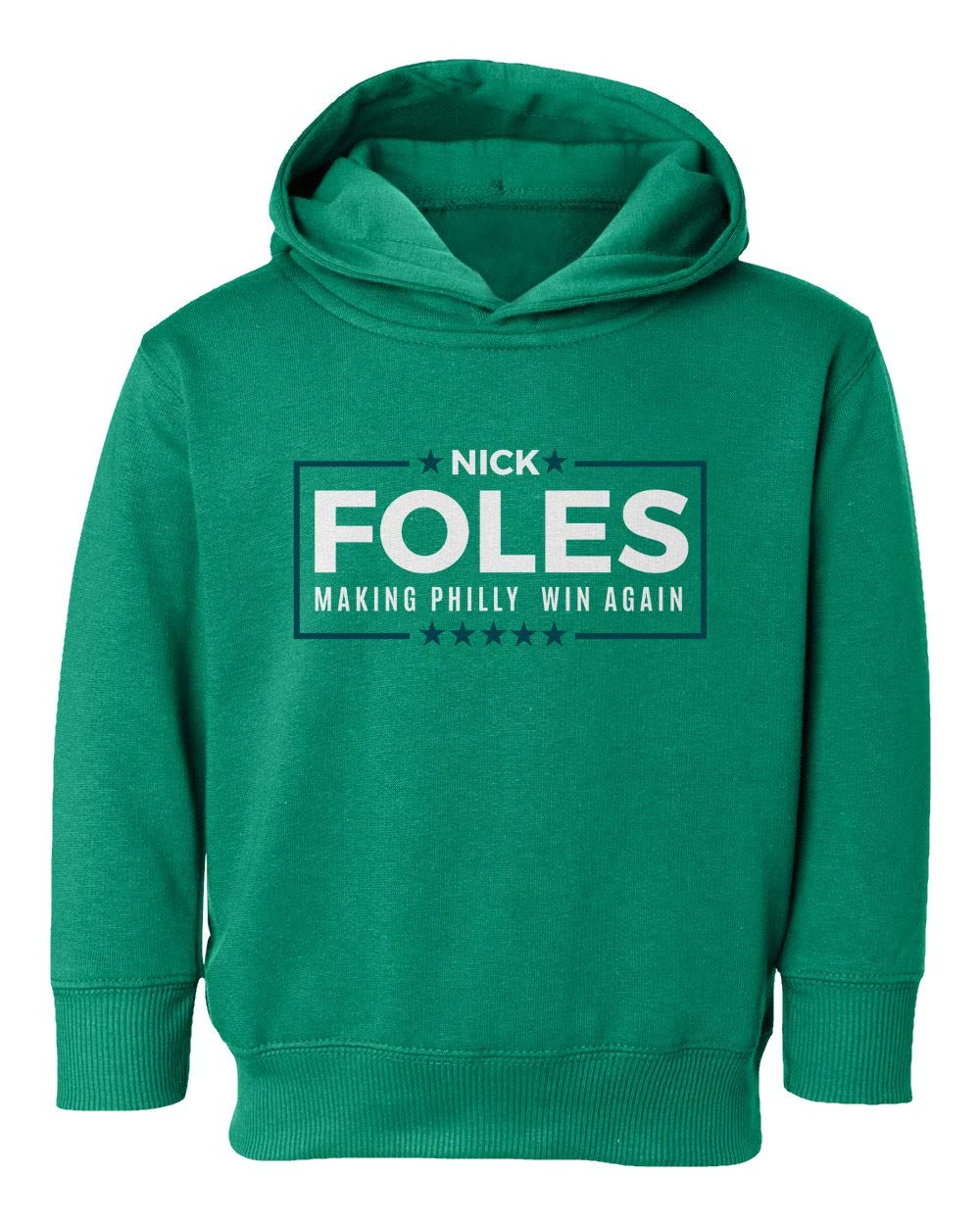 Baku Apparel Philadelphia Making Philly Win Again Nick Football Toddler Hooded Sweatshirt