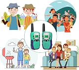 Retevis RA618 Walkie Talkies for Kids 8 Channels VOX Flashlight 1 Pair Green view 5