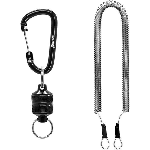 Quick Release Carabiner TOMSHOO Lixada Fly Fishing Magnetic Net