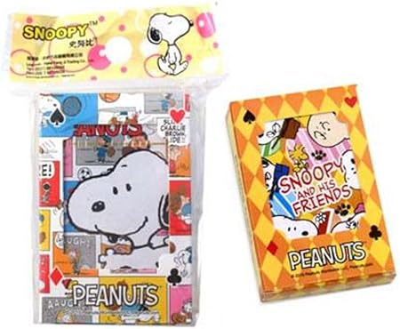 Amazon Disney Peanuts 子供用 トランプ 2個 セット 可愛い 楽しい スヌーピー おもちゃ おもちゃ