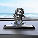 Kwak's Car Dashboard Decor Cute Interior Accessories Ornaments (Black)