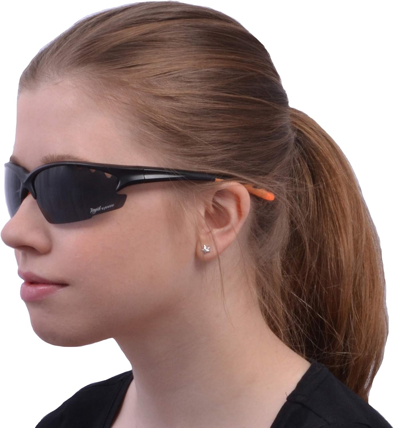 Rapid Eyewear Fusion Solo Mens & Womens Polarised UV400 SPORTS SUNGLASSES for Cycling Running, Fishing, Cricket, Tennis - Image 4