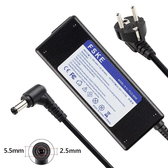 FSKE 90W 19V 4.74A PA-1650-78 PA-1650-93 EXA1208EH ADP-65GD B ADP-90SB BB EXA1203YH Laptop Netzteil Ladegerät für ASUS K53E X
