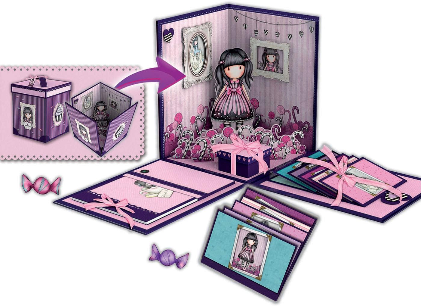 Educa Borrás-Mi Caja Secreta Gorjuss, Color único (17920): Amazon.es: Juguetes y juegos