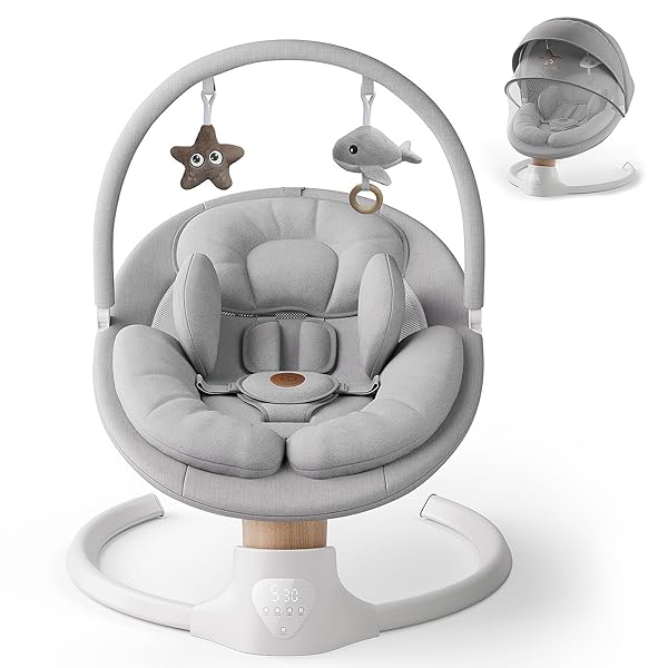 BABY SWINGS FOR INFANTS, FASONBABY ELECTRIC BABY SWING...