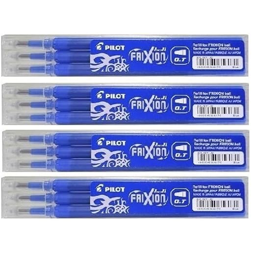 Pilot Frixion Ball Refill - 0.7mm, Blue