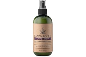 Cannabolish Lavender Smoke Odor Eliminator Spray and Air Freshener, 8 fl. oz, Natural Ingredients
