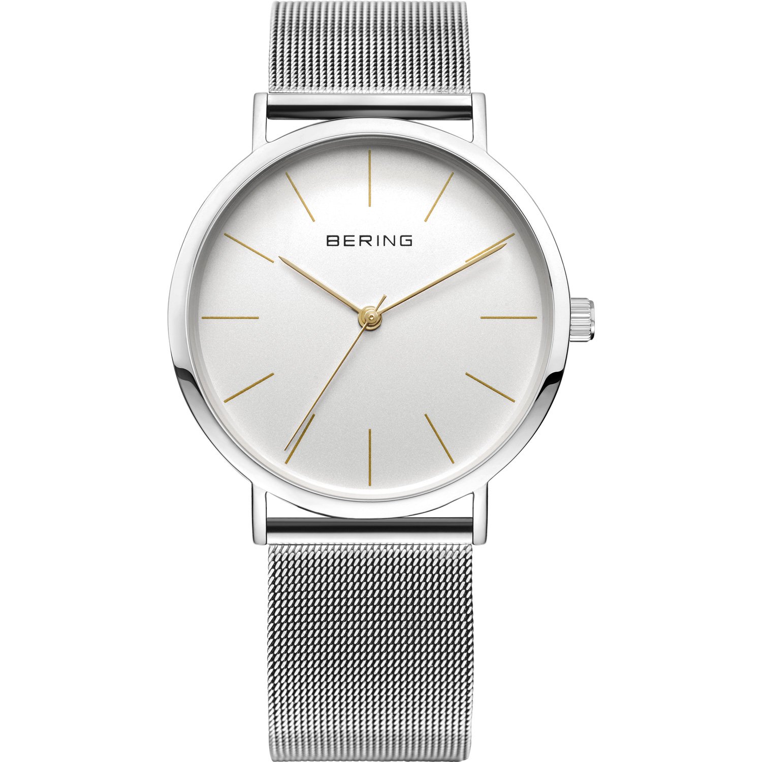 BERING Women Analog Quartz Classic Collection Watch with stainless steel Strap and Sapphire Crystal 13436-001 — image 1