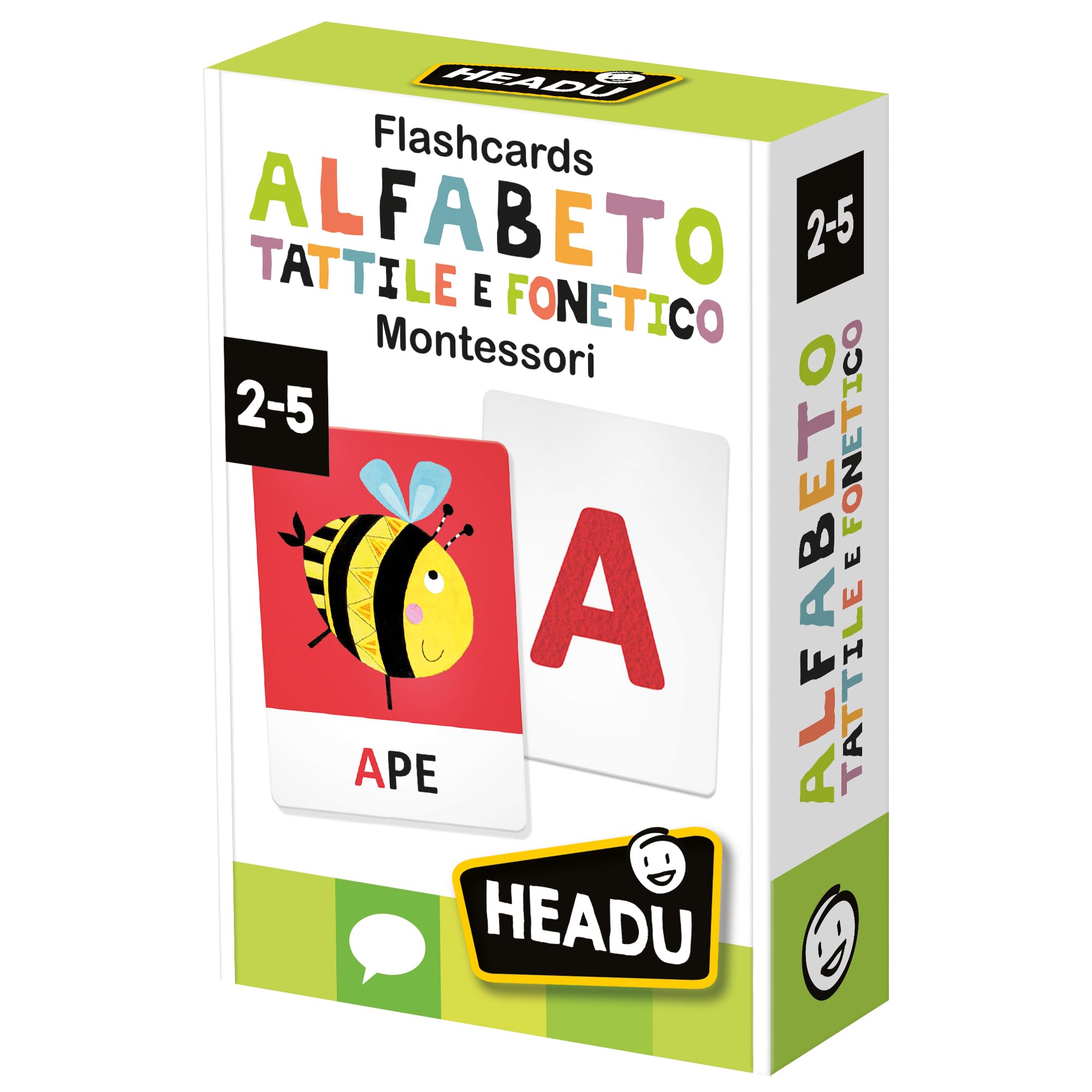 Headu- Flashcards Tactile and Phonetic Alphabet, IT23752