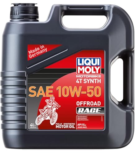 Amazon.com: Liqui Moly 4t Synth 10w-50 Street Race 20-Liter