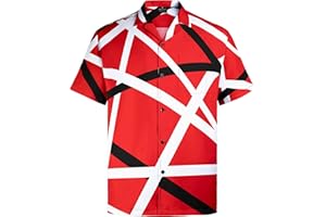 MIKENKO Funny Mens Hawaiian Shirts Short Sleeve Button Up Beach Summer Button Down Hawaiian Shirt for Men Big and Tall