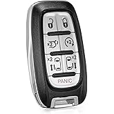 Smart Key Fob Replacement Fits for Chrysler Pacifica 2017 2018 2019 2020 2021 2022 2023 2024 Chrysler Voyager 2020-2024 Proximity Keyless Entry Remote Control 434 Mhz M3N-97395900