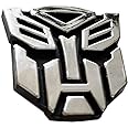 Auto Robot Chrome Finish PVC Car Auto Emblem - 5" Tall