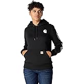 Carhartt Women's Relaxed Fit Midweight Logo Sleeve Graphic Sweatshirt