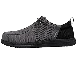 LARNMERN Slip On Steel Toe Loafers Women Work