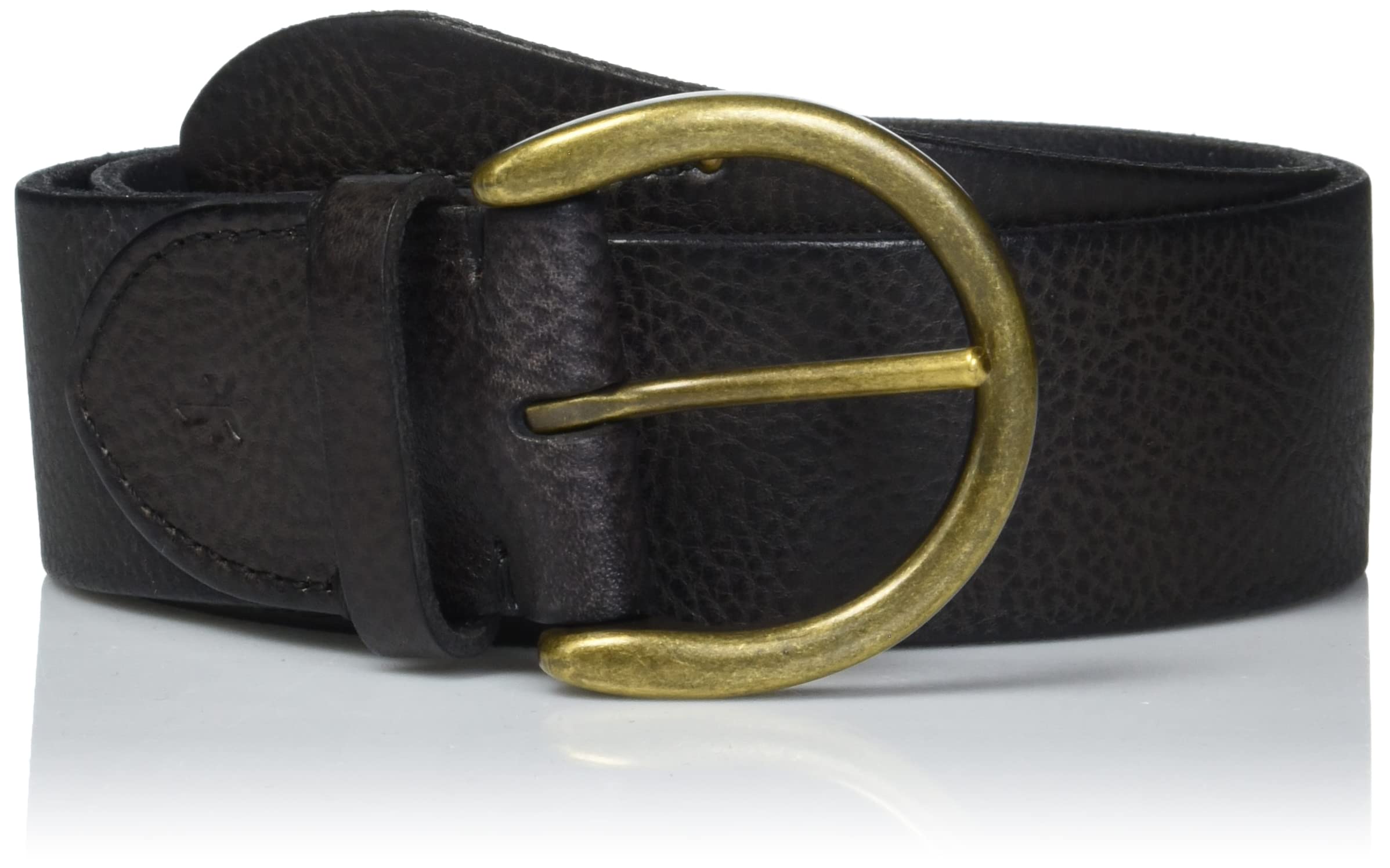 Photo 1 of Frye Women's 40MM Leather Belt, Black Campus, X-Large