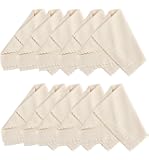 10 Pack Lint Free Microfiber Cleaning Cloth 6x7" - For Eyeglass, Camera Lens, Glasses, Tablet, Screen and Delicate Surfaces