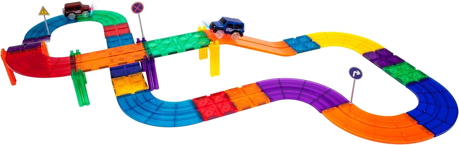 magnetic race car track
