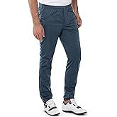 33,000ft Men's Waterproof Cycling Pants, Windproof Breathable Athletic Mountain Bike Pants Running Hiking Sweatpants Sports