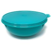 Tupperware Fix n Mix Plastic Bowl Teal Blue