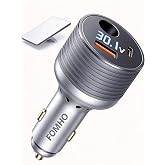 FOMHO for Starlink Mini Cigarette Lighter Power Car Adapter, 3 in 1 with 12-24V to 30V DC Step Up Converter with 45W PD USB-C &amp; 18W USB-A Ports, for Car RV Truck Boat Off-Grid Travel